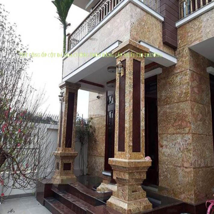 Mặt tiền đá marble