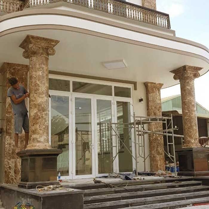 cột đá hoa cương màu đen bảng giá kho đá hoa cương cột đá hoa cương màu đen bảng giá kho đá hoa cương